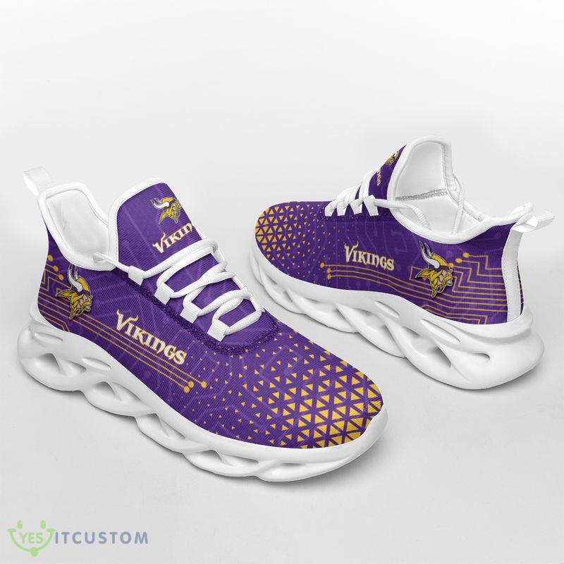 Minnesota Vikings Electrical Circuit Max Soul Shoes Impression Running Sneakers 5 Minnesota Vikings Electrical Circuit Max Soul Shoes Impression Running Sneakers - Minnesota Vikings Electrical Circuit Max Soul Shoes_1