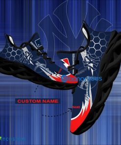 MLB New York Yankees Hexagonal Pattern Chunky Sneaker Gift For Big Fans Max Soul Shoes Personalized - Personalized MLB New York Yankees Hexagonal Pattern Max Soul Shoes Photo 1