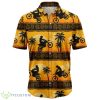 Motorbike Tropical Frangipani 3D Printed Hawaiian Shirt Beach Shirt Product Photo 1