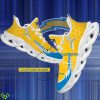 NFL Los Angeles Chargers Hexagonal Pattern Chunky Sneaker Gift For Big Fans Max Soul Shoes Personalized - Personalized NFL Los Angeles Chargers Hexagonal Pattern Max Soul Shoes Photo 1