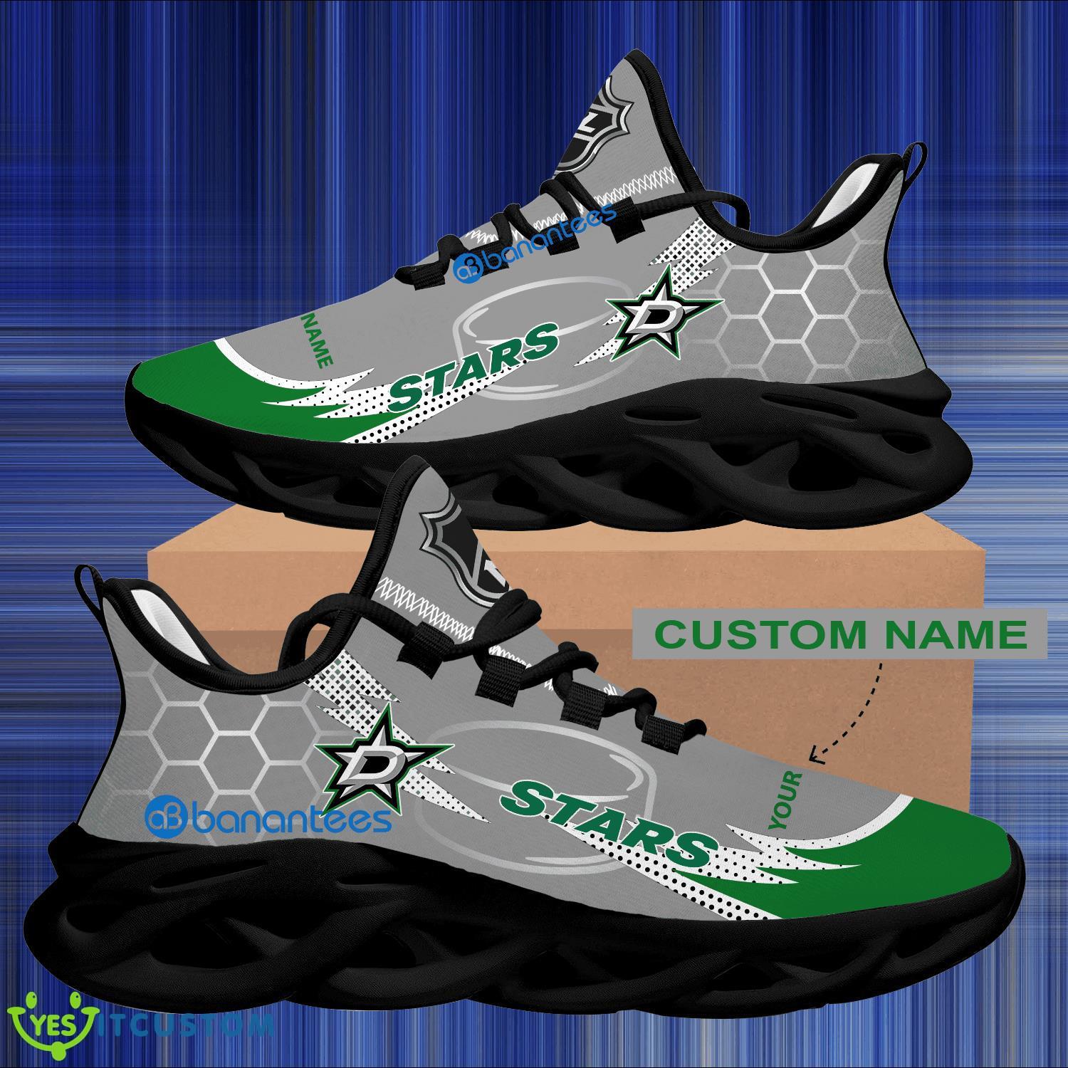 NHL Dallas Stars Hexagonal Pattern Chunky Sneaker Gift For Big Fans Max Soul Shoes Personalized 6 NHL Dallas Stars Hexagonal Pattern Chunky Sneaker Gift For Big Fans Max Soul Shoes Personalized - Personalized NHL Dallas Stars Hexagonal Pattern Max Soul Shoes Photo 2