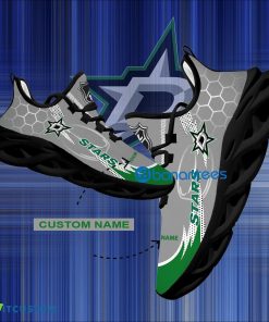 NHL Dallas Stars Hexagonal Pattern Chunky Sneaker Gift For Big Fans Max Soul Shoes Personalized - Personalized NHL Dallas Stars Hexagonal Pattern Max Soul Shoes Photo 1