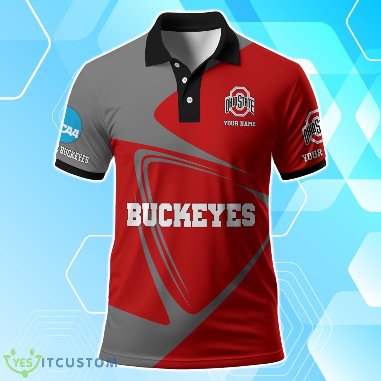 Ohio State Buckeyes Polo Shirt Custom Name Best Gifts For Fans 8 Ohio State Buckeyes Polo Shirt Custom Name Best Gifts For Fans Product Photo 2