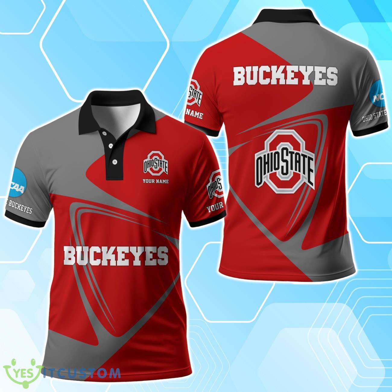 Ohio State Buckeyes Polo Shirt Custom Name Best Gifts For Fans 7 Ohio State Buckeyes Polo Shirt Custom Name Best Gifts For Fans Product Photo 1