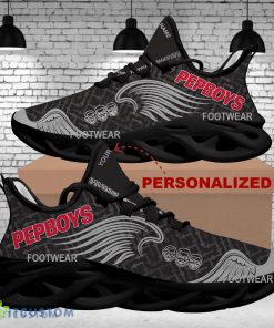 Pep Boys Brand Logo Wings Pattern Max Soul Shoes Personalized Radiate Running Sneaker - pep boys Brand Logo New Wings Pattern Max Soul Shoes Custom Name Photo 2