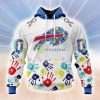 Persionalized NFL Buffalo Bills Special Autism Awareness Design Hoodie 3D All Over Print Classic Style Best Gift Product Photo 1