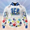 Persionalized NFL Cincinnati Bengals Special Autism Awareness Design Hoodie 3D All Over Print Classic Style Best Gift Product Photo 1