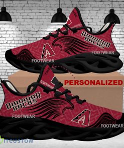 Personalized Arizona Diamondbacks New Wings Arrow Pattern Max Soul Shoes Running Sneaker Trend - MLB Arizona Diamondbacks New Wings Arrow Pattern Max Soul Shoes Photo 2