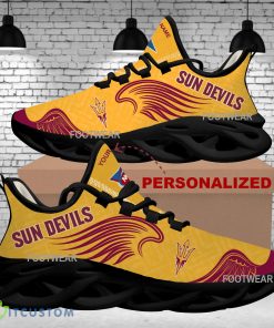 Personalized Arizona State Sun Devils New Wings Arrow Pattern Max Soul Shoes Sport Sneaker Craftsmanship - NCAA Arizona State Sun Devils New Wings Arrow Pattern Max Soul Shoes Photo 2