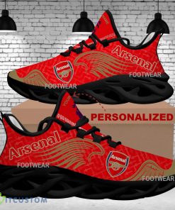 Personalized Arsenal New Wings Arrow Pattern Max Soul Shoes Chunky Sneaker Innovative - EPL Arsenal New Wings Arrow Pattern Max Soul Shoes Photo 2