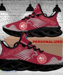 Personalized Atlanta Hawks New Wings Arrow Pattern Max Soul Shoes Running Sneaker Curate 3 Personalized Atlanta Hawks New Wings Arrow Pattern Max Soul Shoes Running Sneaker Curate - NBA Atlanta Hawks New Wings Arrow Pattern Max Soul Shoes Photo 2