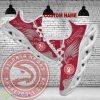 Personalized Atlanta Hawks New Wings Arrow Pattern Max Soul Shoes Running Sneaker Curate - NBA Atlanta Hawks New Wings Arrow Pattern Max Soul Shoes Photo 1