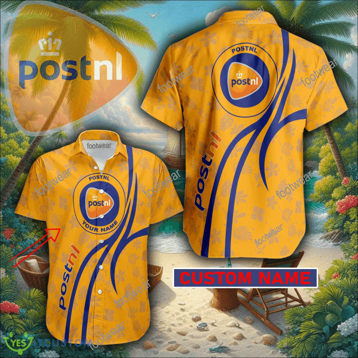 Postnl 3D Hawaiian Shirt Logo Brand Custom Name Gift Beach 2 Postnl 3D Hawaiian Shirt Logo Brand Custom Name Gift Beach - Postnl 3D Hawaiian Shirt Logo Brand Custom Name Gift Beach