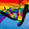 Rainbow LGBT Love NBA New Orleans Pelicans Max Soul Shoes Personalized Unique Sport Sneakers - Rainbow LGBT Love NBA New Orleans Pelicans Max Soul Shoes Personalized Photo 1