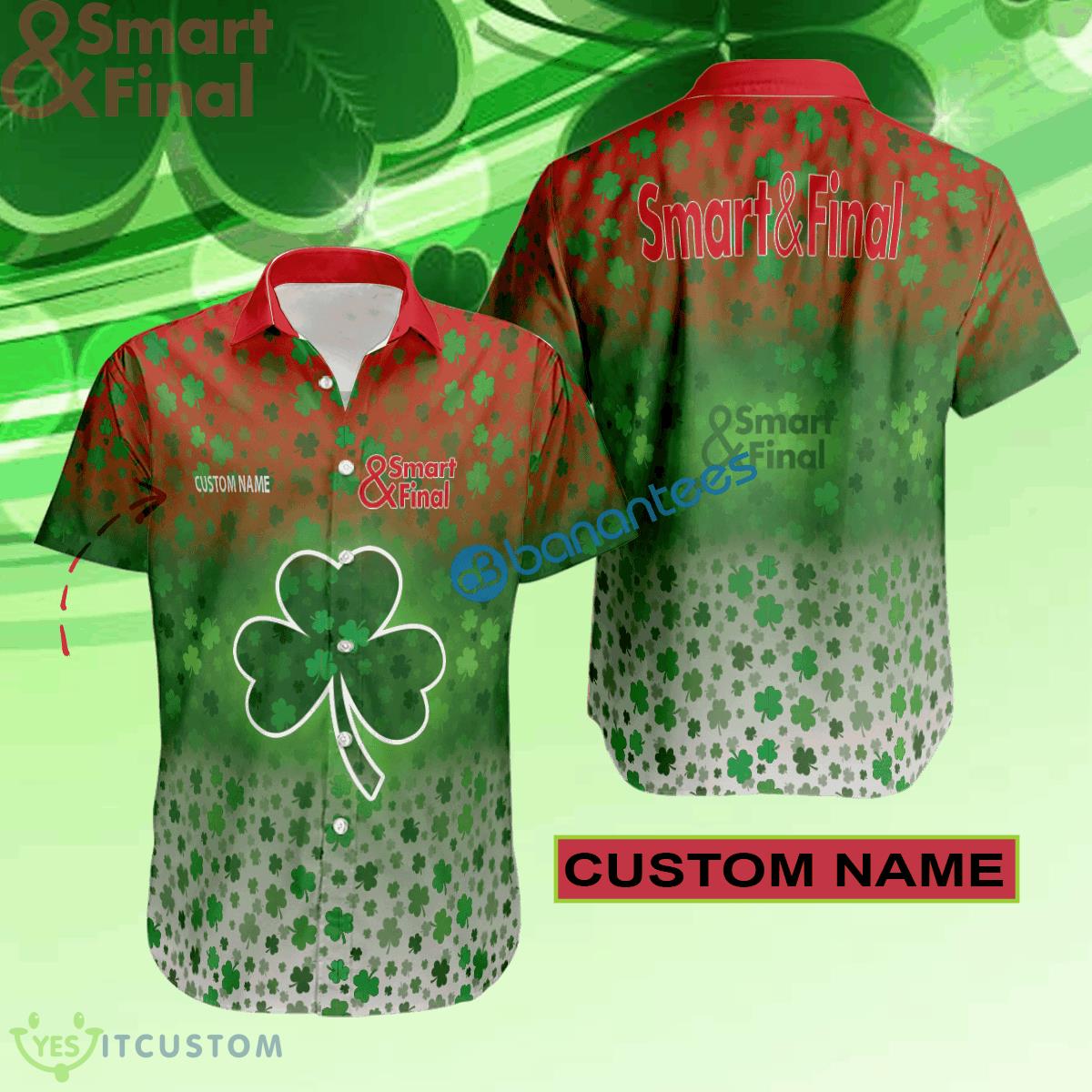 Smart & Final Hawaiian Shirt Logo Brand Design Patrick Day Custom Name 2 Smart & Final Hawaiian Shirt Logo Brand Design Patrick Day Custom Name - Smart & Final Hawaiian Shirt Logo Brand Design Patrick Day Custom Name