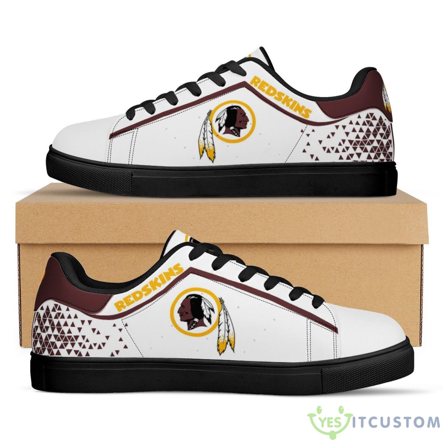 Washington Commanders White Edition Stan Smith Low Top Skate Shoes 3 Washington Commanders White Edition Stan Smith Low Top Skate Shoes Product Photo 1