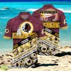 Washington Redskins NFL Hawaiian Shirt Graphic Tropical Pattern 3D Printed Beach Shirt Summer Gift For Fans Product Photo 1