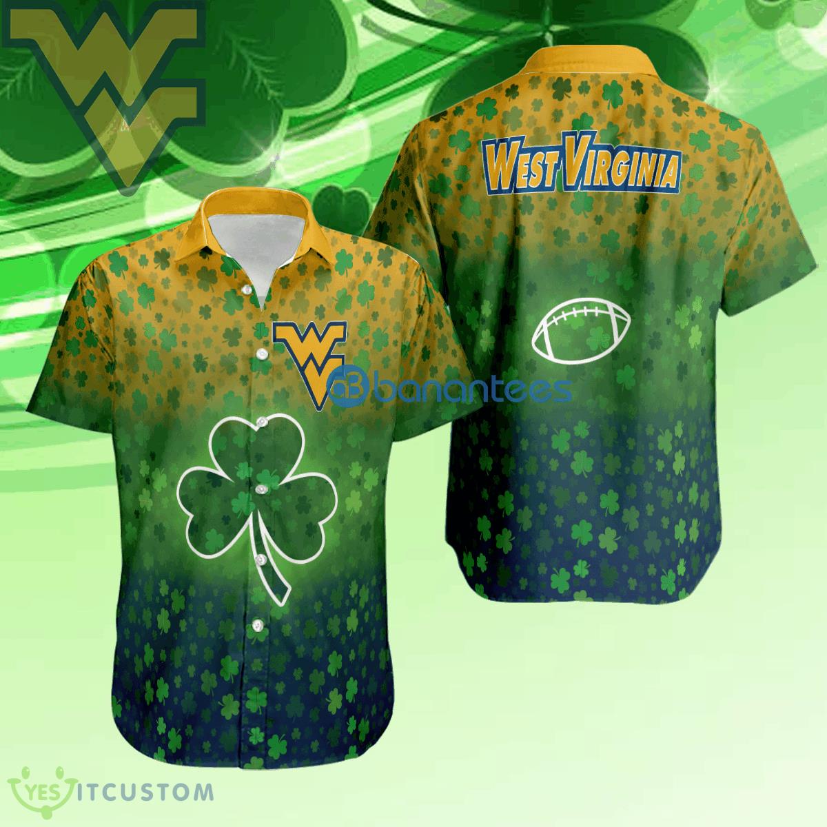 West Virginia Mountaineers Bright New AOP Hawaiian Shirt For Summer Patrick Day 2 West Virginia Mountaineers Bright New AOP Hawaiian Shirt For Summer Patrick Day - West Virginia Mountaineers Bright New AOP Hawaiian Shirt For Summer Patrick Day