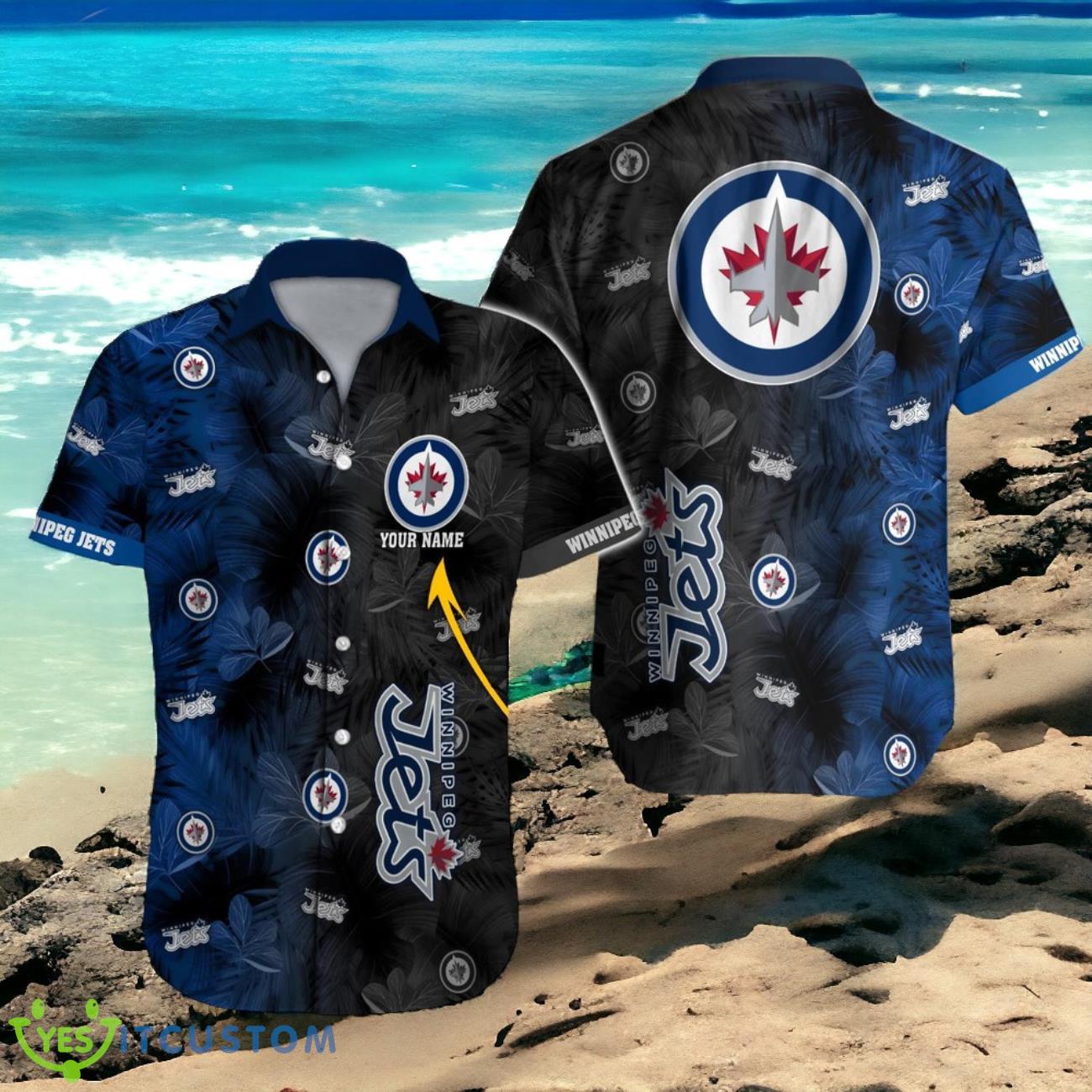 Winnipeg Jets NHL Hawaii Shirt Custom Hawaii Shirt for Men Women Gift for Fans 2 Winnipeg Jets NHL Hawaii Shirt Custom Hawaii Shirt for Men Women Gift for Fans Product Photo 1