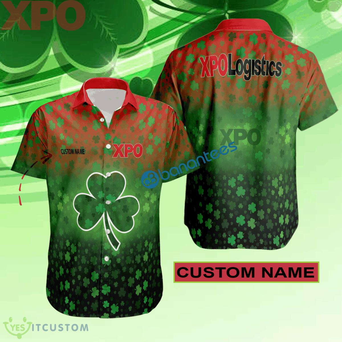 Xpo Hawaiian Shirt Logo Brand Design Patrick Day Custom Name 2 Xpo Hawaiian Shirt Logo Brand Design Patrick Day Custom Name - Xpo Hawaiian Shirt Logo Brand Design Patrick Day Custom Name