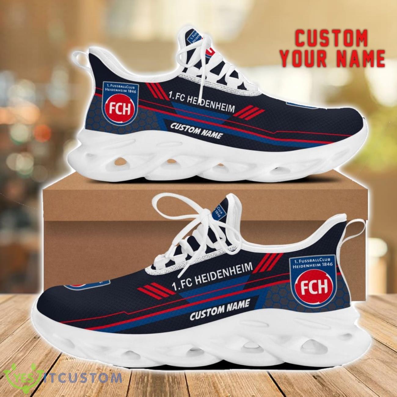 1. FC Heidenheim Custom Name Max Soul Shoes Personalized Sneakers Gift For Men Women 6 1. FC Heidenheim Custom Name Max Soul Shoes Personalized Sneakers Gift For Men Women Product Photo 2