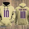 Alcorn State Braves And Lady Braves 3D Hoodie Style Gift Custom Name And Number Product Photo 1