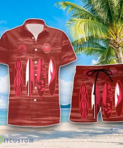 Amaretto Surfboard Hawaiian Shirt And Shorts Combo Gift For Men Women Product Photo 2