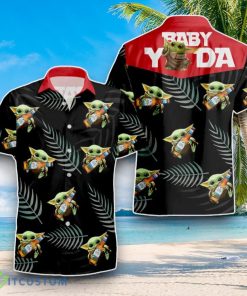 Angry Orchard Baby Yoda Hug Hawaiian Shirt And Shorts Combo Gift For Men Women Product Photo 1