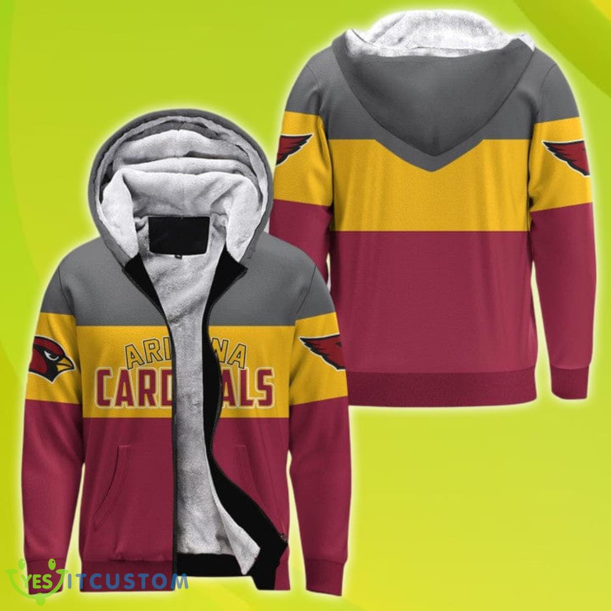 Arizona Cardinals Extreme 3D Fleece Hoodie Jacket Impressive Gift 2 Arizona Cardinals Extreme 3D Fleece Hoodie Jacket Impressive Gift Product Photo 1