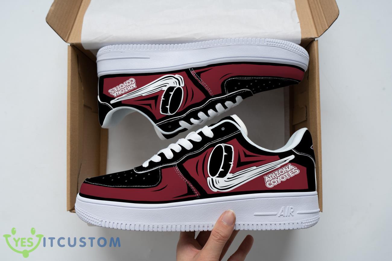 Arizona Coyotes Team Shoes Air Force Sneakers For Fans Men Women Gift 2 Arizona Coyotes Team Shoes Air Force Sneakers For Fans Men Women Gift Product Photo 2