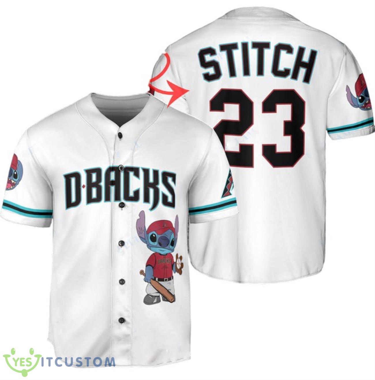 Arizona Diamondbacks MLB Stitch Baseball Jersey Personalized For Fans 7 Arizona Diamondbacks MLB Stitch Baseball Jersey Personalized For Fans Product Photo 1