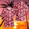 Arkansas Razorbacks 3D Hawaiian Shirt Coconut Vintage Pattern Beach Shirt For Fans Product Photo 1