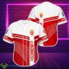 AS Monaco Striped Style 3D Baseball Jersey Shirt For Men And Women Product Photo 1