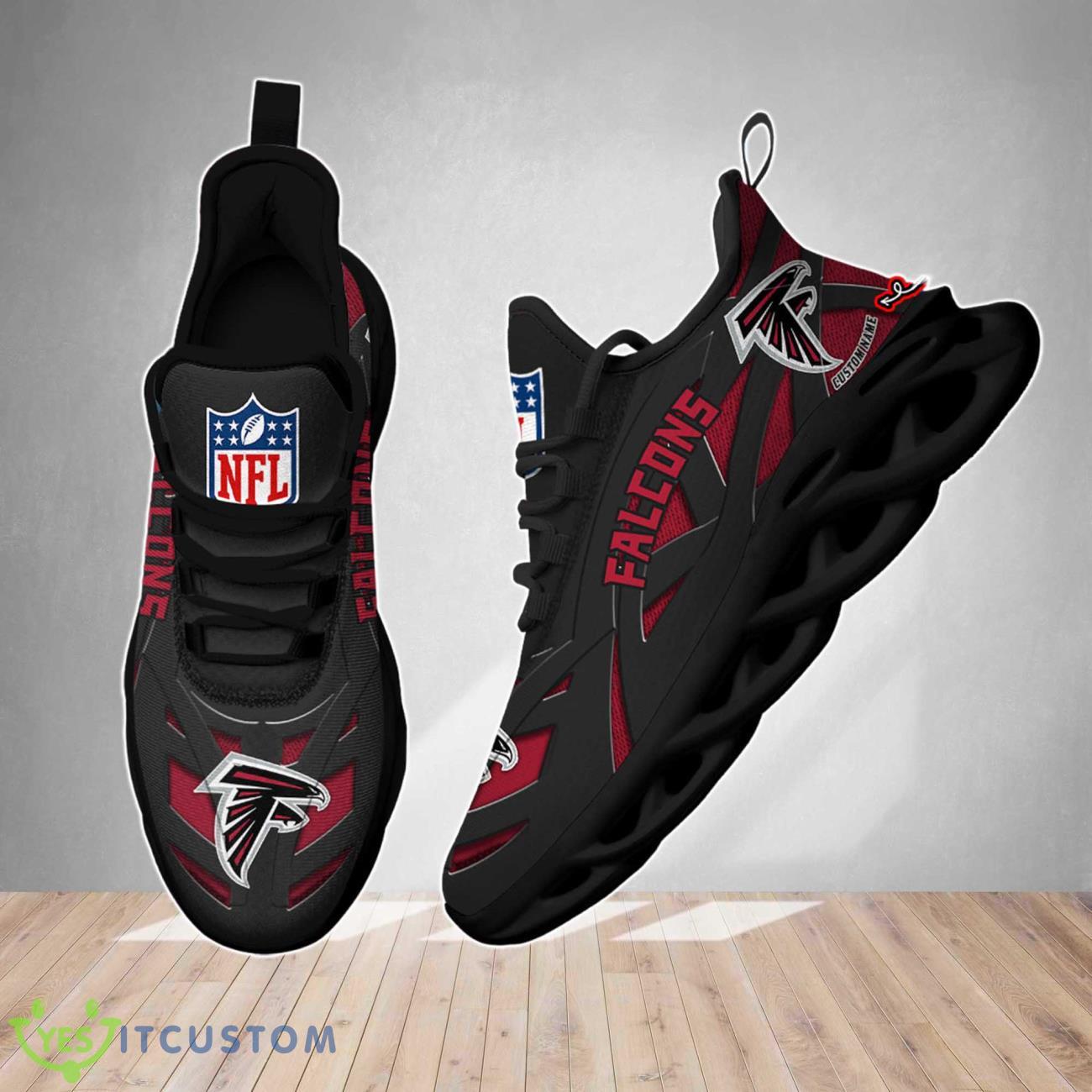 Atlanta Falcons NFL Max Soul Shoes Perfect Gift Custom Name 3 Atlanta Falcons NFL Max Soul Shoes Perfect Gift Custom Name Product Photo 3