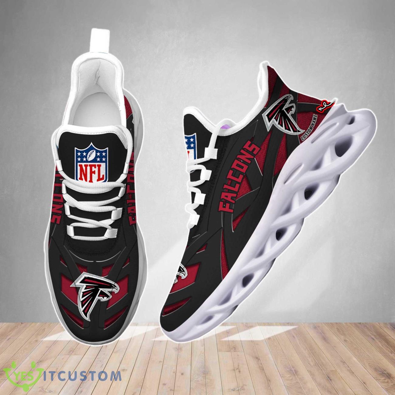 Atlanta Falcons NFL Max Soul Shoes Perfect Gift Custom Name 4 Atlanta Falcons NFL Max Soul Shoes Perfect Gift Custom Name Product Photo 4
