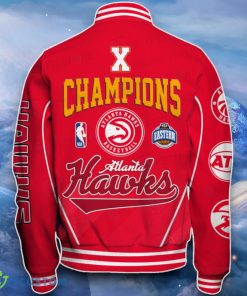 Atlanta Hawks Baseball Jacket New Choice For Fans Product Photo 3