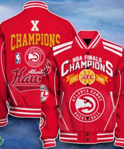 Atlanta Hawks Baseball Jacket New Choice For Fans Product Photo 1