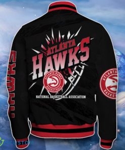Atlanta Hawks Baseball Jacket Perfect Choice For Fans 5 Atlanta Hawks Baseball Jacket Perfect Choice For Fans Product Photo 3