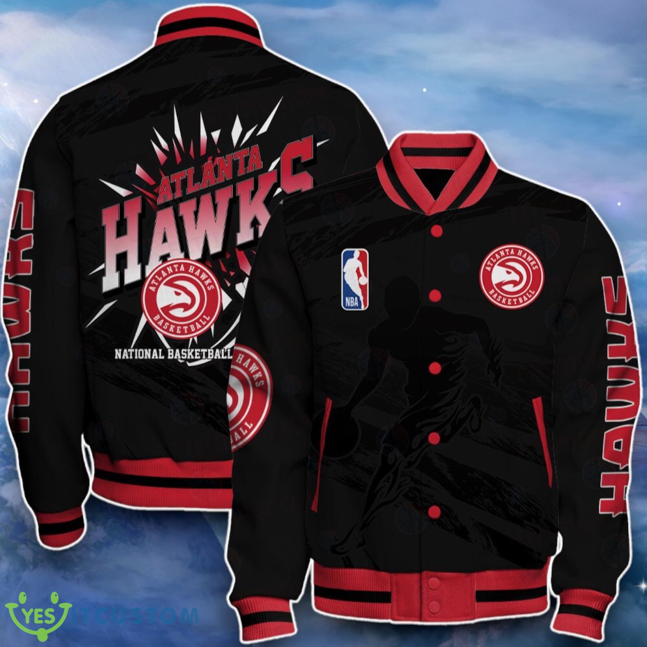 Atlanta Hawks Baseball Jacket Perfect Choice For Fans 7 Atlanta Hawks Baseball Jacket Perfect Choice For Fans Product Photo 1