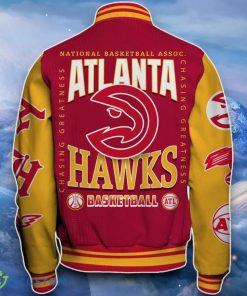 Atlanta Hawks Baseball Jacket Remarkable Gift For Fans 5 Atlanta Hawks Baseball Jacket Remarkable Gift For Fans Product Photo 3