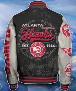 Atlanta Hawks Baseball Jacket Unique Design For Fans 5 Atlanta Hawks Baseball Jacket Unique Design For Fans Product Photo 3