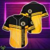 Boston Bruins Striped Style 3D Baseball Jersey Shirt For Men And Women Product Photo 1