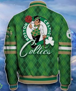 Boston Celtics Baseball Jacket Great Gift For Fans 5 Boston Celtics Baseball Jacket Great Gift For Fans Product Photo 3