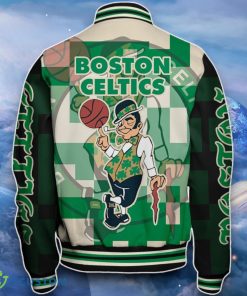 Boston Celtics Baseball Jacket Impressive Choice For Fans 5 Boston Celtics Baseball Jacket Impressive Choice For Fans Product Photo 3