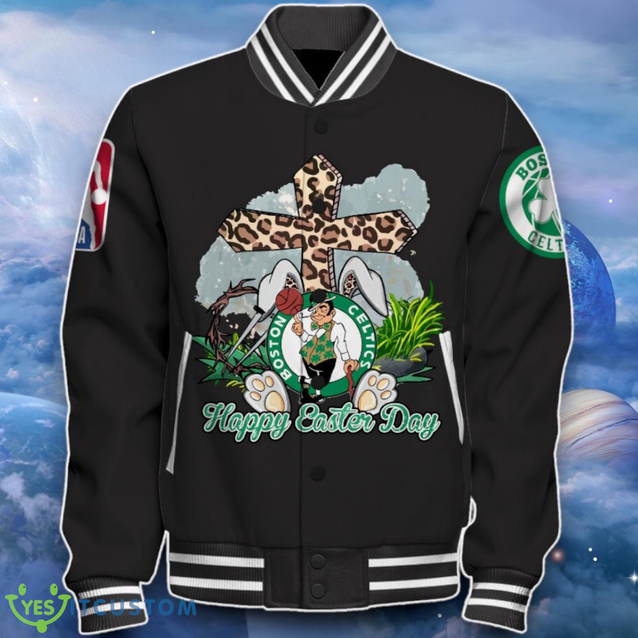 Boston Celtics Baseball Jacket Nice Gift For Fans 2 Boston Celtics Baseball Jacket Nice Gift For Fans Product Photo 2