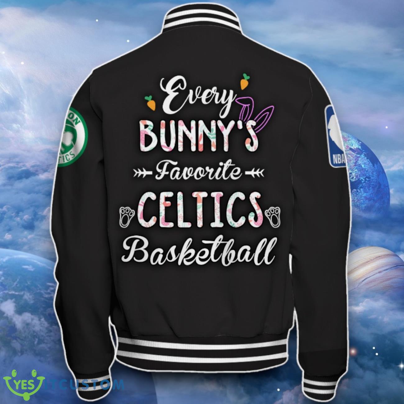 Boston Celtics Baseball Jacket Nice Gift For Fans 12 Boston Celtics Baseball Jacket Nice Gift For Fans Product Photo 3