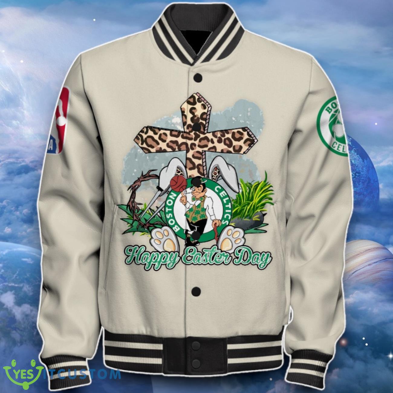 Boston Celtics Baseball Jacket Nice Gift For Fans 5 Boston Celtics Baseball Jacket Nice Gift For Fans Product Photo 5