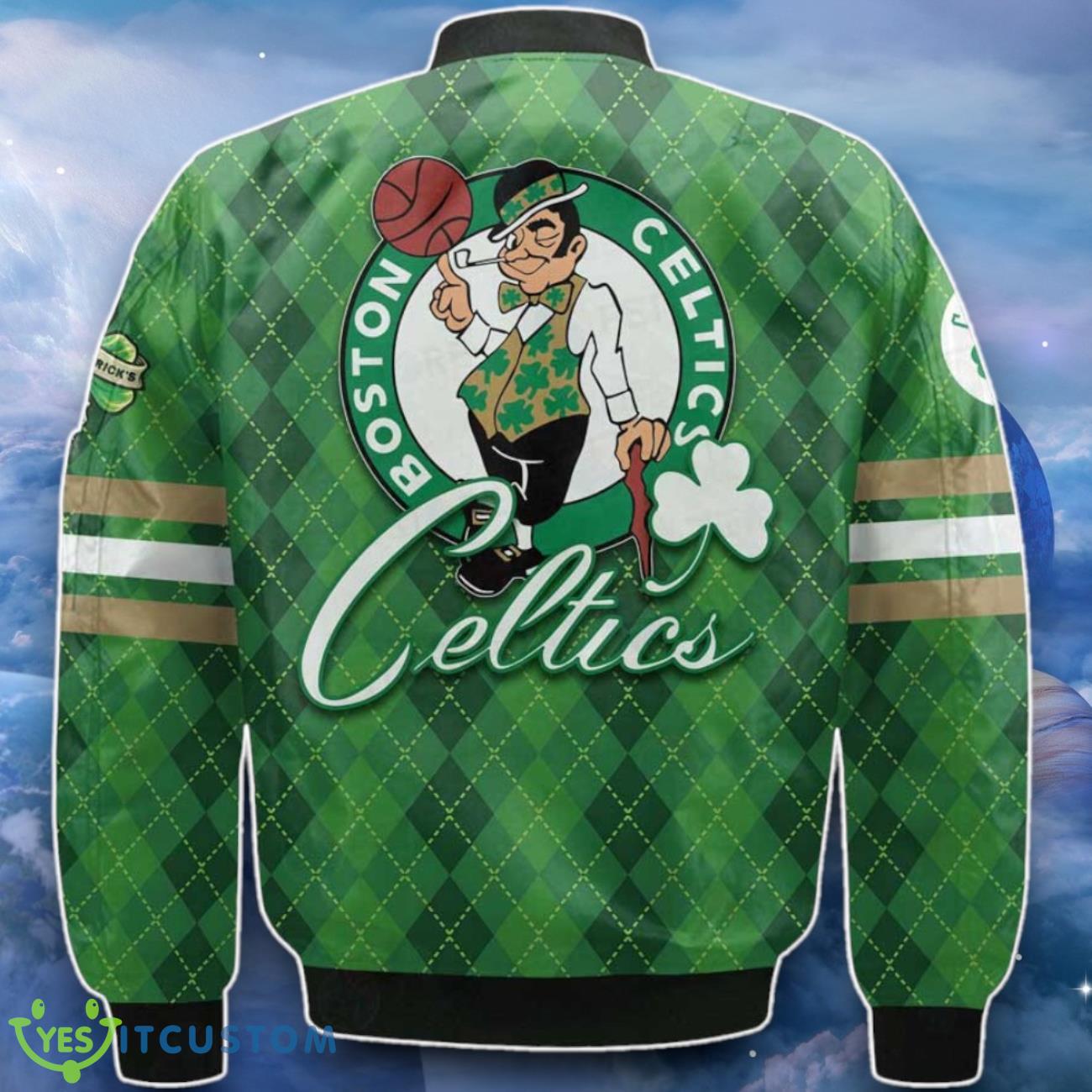 Boston Celtics Baseball Jacket Perfect Gift For Fans 3 Boston Celtics Baseball Jacket Perfect Gift For Fans Product Photo 3