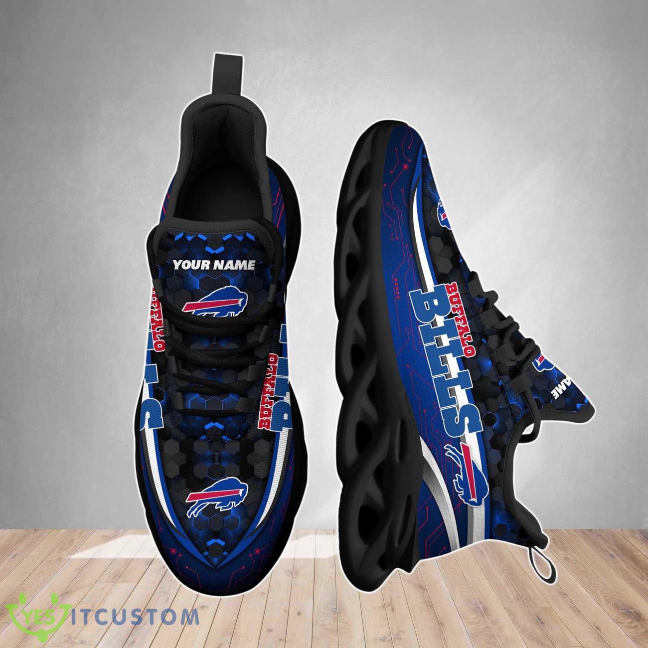 Buffalo Bills NFL Football Team Clunky Sneaker Custom Name 8 Buffalo Bills NFL Football Team Clunky Sneaker Custom Name Product Photo 2