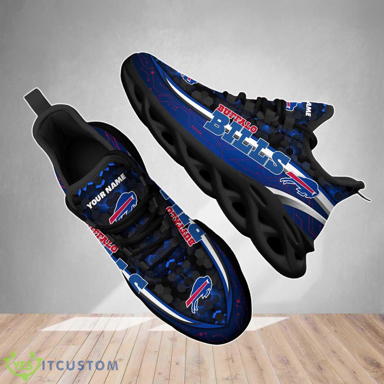 Buffalo Bills NFL Football Team Clunky Sneaker Custom Name 7 Buffalo Bills NFL Football Team Clunky Sneaker Custom Name Product Photo 1